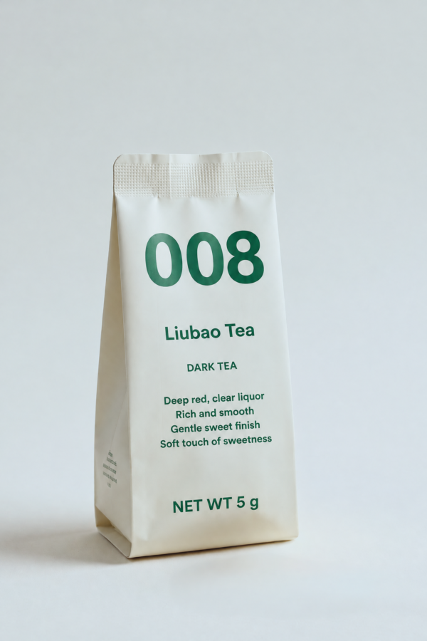 Liubao dark tea packaging